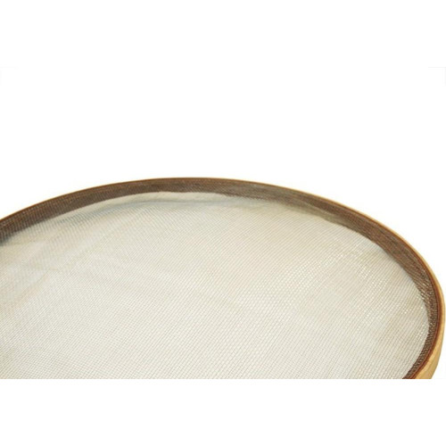 Peneira Mm Fuba 55Cm Arame Aro Madeira 10433 - Kit C/6 