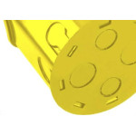 Caixinha Luz Plastica Fmd Mondiale Amarela Orelha Plastica 3009 - Kit C/15 