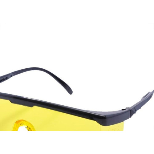 Oculos Protecao Kalipso Jaguar Amarelo 