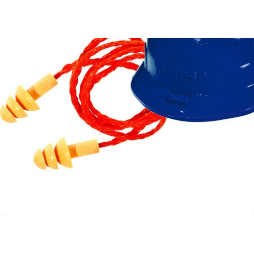 Protetor Auditivo Kalipso Sil K10 Azul  - Kit C/10 