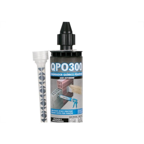 Chumbador. Fixador Quimico Injecao Poliester 300Ml Qpo300