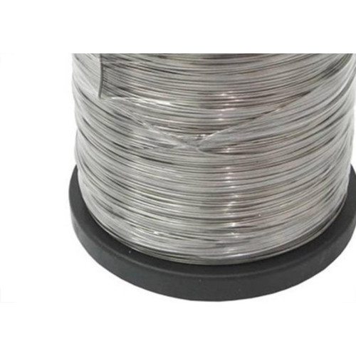 Fio De Aco Inox 0,60Mm Bobina Com +-350M 