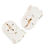 Soquete Lampada Fluorescente Tubular Led Engate Rapido Redy 136 - Kit C/50 
