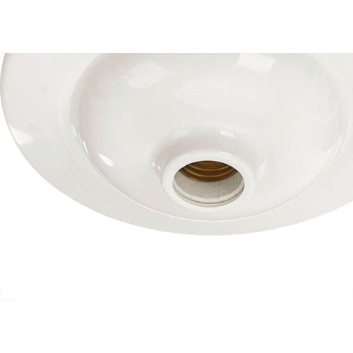 Plafonier Pvc Pavilonis Dvp Branco Soquete Porcelana E27 858001/200