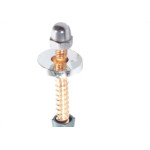 Parafuso Sanitario Toralf Bucha 10 Luxo 2Pecas 1070/10B