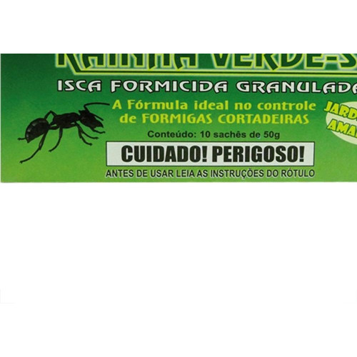Anti Formiga Rainha Verde 10 Pacotes De 50G 203314