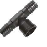 Tee Preto Amanco Interno  1.1/4'' 11809 - Kit C/10 