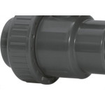 Registro Esfera Pvc Amanco 40Mm Liso Liso 10446/11795