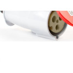 Acoplamento Steck 380V 2 Polos+Terra 16A Vermelho 3059