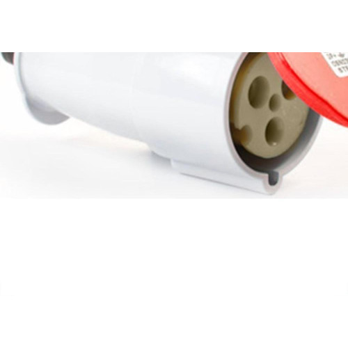 Acoplamento Steck 380V 2 Polos+Terra 16A Vermelho 3059