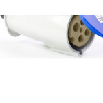 Acoplamento Steck 220V 3 Polos+Terra 16A Azul N4059