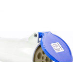 Acoplamento Steck 220V 3 Polos+Terra 16A Azul N4059
