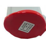 Acoplamento Steck 380V 3 Polos+Terra 32A Vermelho N4256