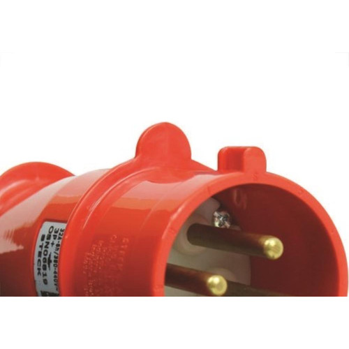 Pino 3 Polos+Terra Steck 380V 16A Vermelho N4076