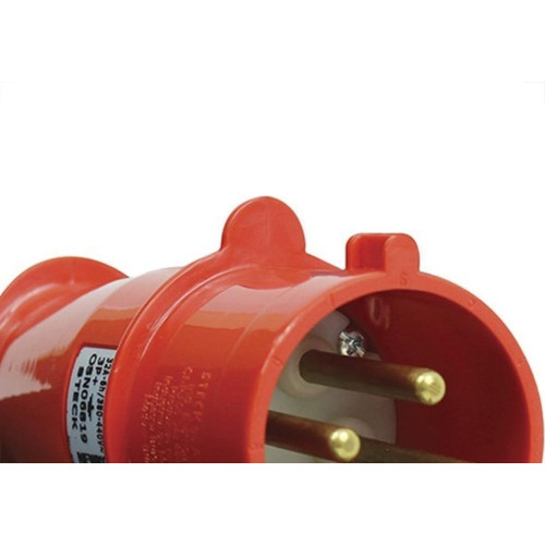 Pino 3 Polos+Terra Steck 380V 32A Vermelho N4276