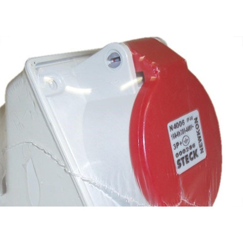 Tomada 3 Polos +Terra Steck 380V 16A N4006