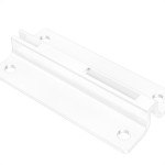 Suporte Prateleira Fico ''Base Para 1 Prateleira Branco  - Kit C/12 