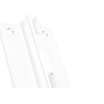 Suporte Prateleira Fico ''Base Para 1 Prateleira Branco  - Kit C/12 