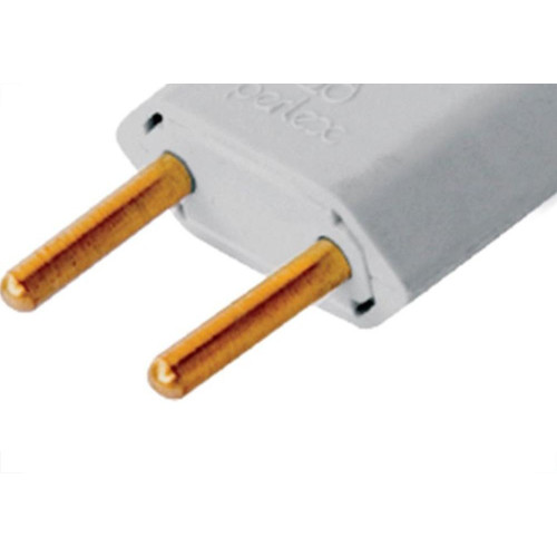 Pino Macho 2 Polos Perlex Macico 10A Cinza 1041