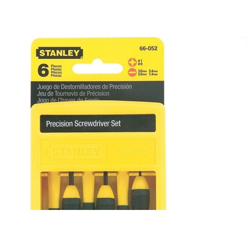 Chave De Precisao Relojoeiro Stanley 06 Pecas 66-052