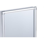 Armario Plastico Astra ''Moldura Aluminio'' Cinza Al41 Al41*Cz2