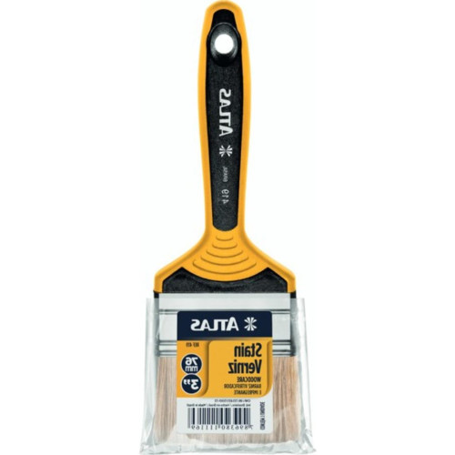 Pincel Trincha Pintura Atlas Dupla   3'' 419/7 - Kit C/12 