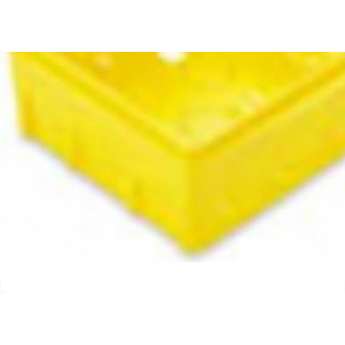 Caixinha Luz Plastica 4X4 Tramontina Amarela Orelha Pvc  - Kit C/20 