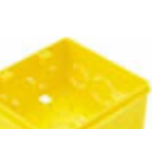 Caixinha Luz Plastica 4X4 Tramontina Amarela Orelha Pvc  - Kit C/20 