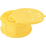 Caixinha Luz Plastica Fms Tramontina Amarela Orelha Pvc  - Kit C/48 
