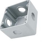 Caixa Piso Aluminio Tramontina 4X4 X Alta 3/4'' 