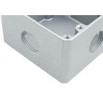 Caixa Piso Aluminio Tramontina 4X4 X Alta 3/4'' 