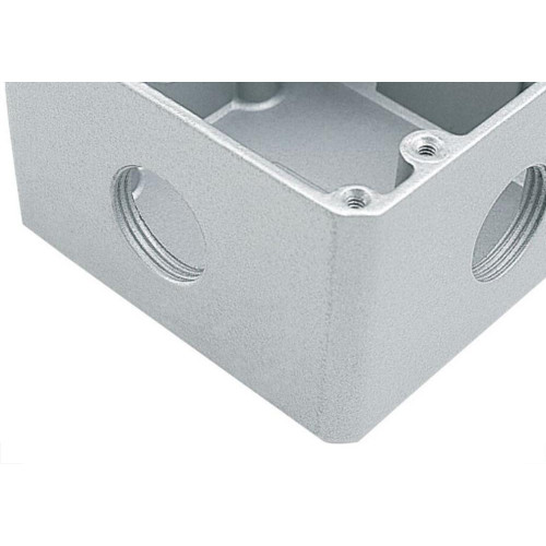 Caixa Piso Aluminio Tramontina 4X4 X Alta 3/4'' 