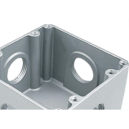 Caixa Piso Aluminio Tramontina 4X4 X Alta 3/4'' 