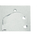 Placa Piso Aluminio Tramontina 4X2 Unha Para 1 Rj45 56121/088