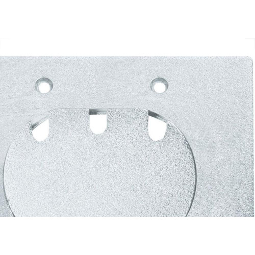Placa Piso Aluminio Tramontina 4X4 Unha Para 3 Rj45 56121/089