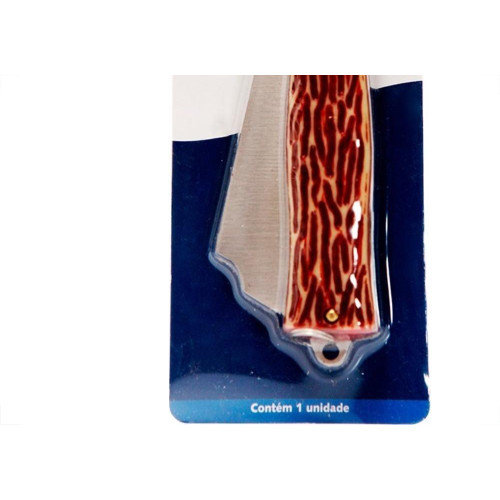 Canivete Brasfort Inox Larga 8119