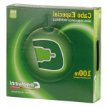 Fio Cabo Manga 3 Vias Camera Sem Audio Branco 100M  Fio Cabo Manga 3 Vias Camera Sem Audio Branco 100M