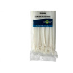 Abracadeira Nylon Brasfort Branca 7,6X250 50 Pecas 8689