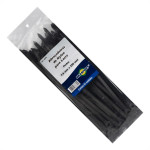 Abracadeira Nylon Brasfort Preta 7,6X250 50 Pecas 8879