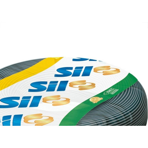 Fio Cabinho Flexivel Sil 750V ''Por Metro'' 10Mm Preto 