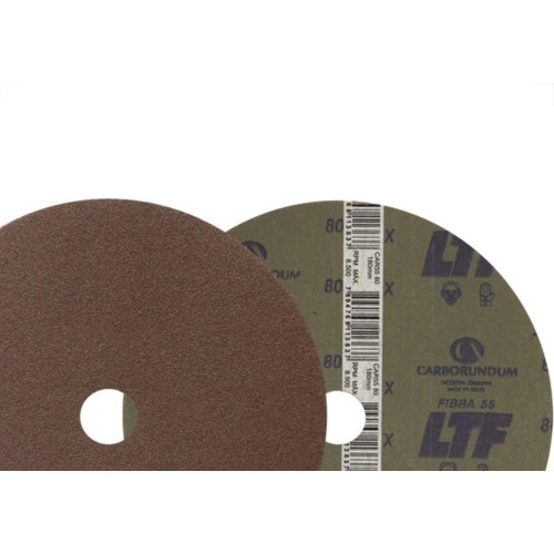 Disco Lixa Carborundum Ltf 7'' Grao 80  - Kit C/10 