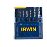 Broca Aco Rapido Irwin 2,0 A 6,0Mm Kit Com 7 Pecas 