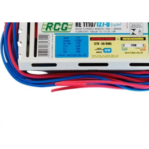 Reator Eletronico Ho Rcg 1X110Wx 127V Alto Fator 89191