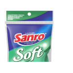 Luva Sanro Soft Forrada Tam.M Par 