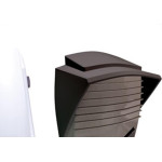 Porteiro Amelco Amm200 Grafite/Preto Com Acionador 726075