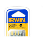 Ponteira Irwin Power Bit Fenda Com 5 Pecas 