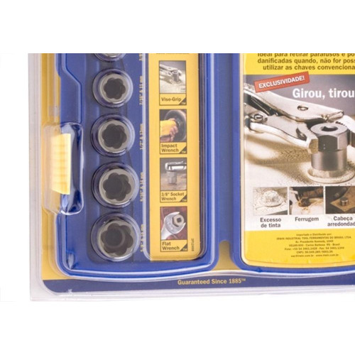 Extrator Parafuso E Porca Irwin Com 5Pecas 394001