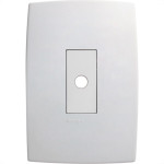 Conjunto Pial Plus 4X2 Branco Com Placa(1Furo) 611148