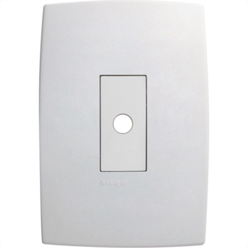 Conjunto Pial Plus 4X2 Branco Com Placa(1Furo) 611148