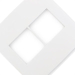 Placa Pial Plus 4X4 (2+2 Horizontal) 618512